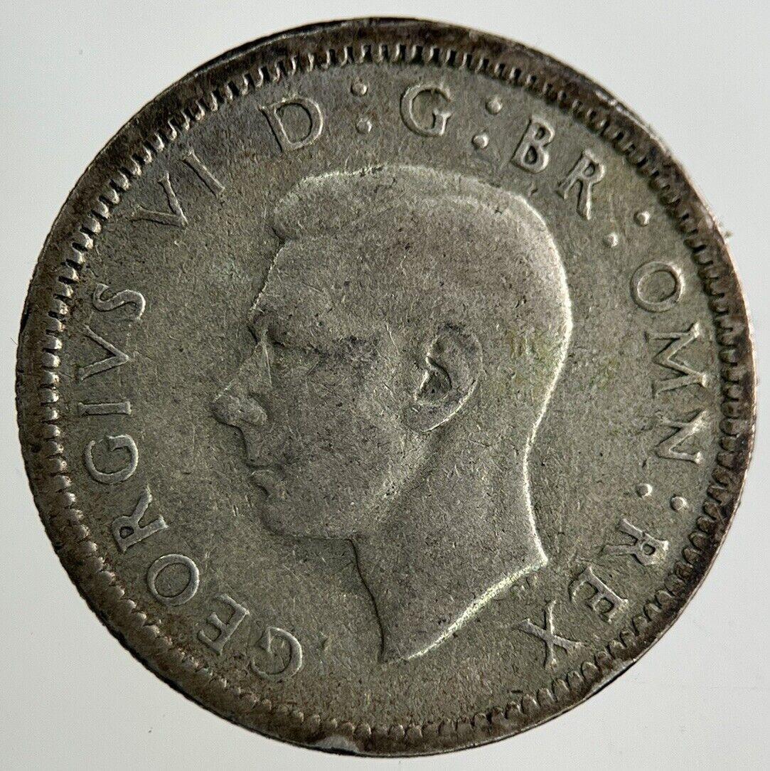 1943 George VI Sixpence Silver Coin | Fine Collectable Grade