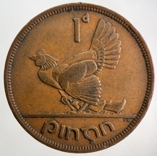 1943 Irish One Penny Coin | Fine Collectable Grade