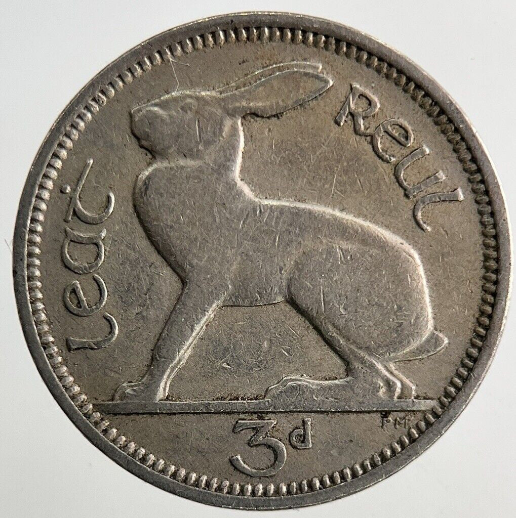 1943 Irish Rabbit Sixpence Coin | Very High Grade