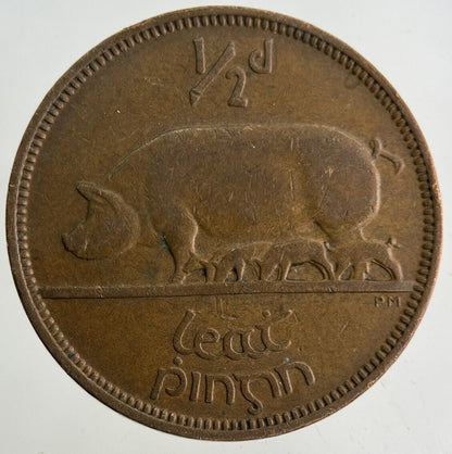 1943 Irish Half-Penny Coin | Fine Collectable Grade
