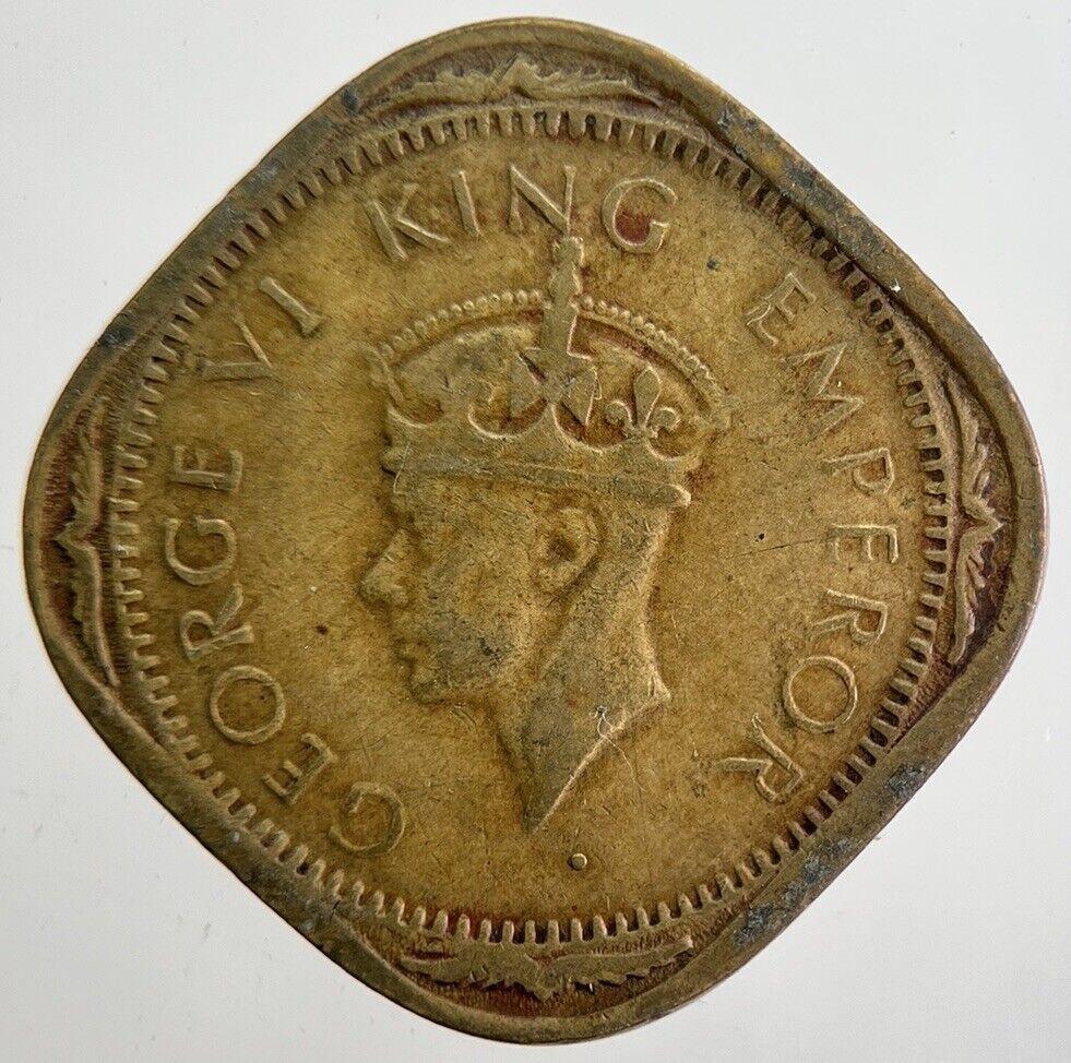 1943 Two 2 Anna India Coin | Collectable Grade | a4845