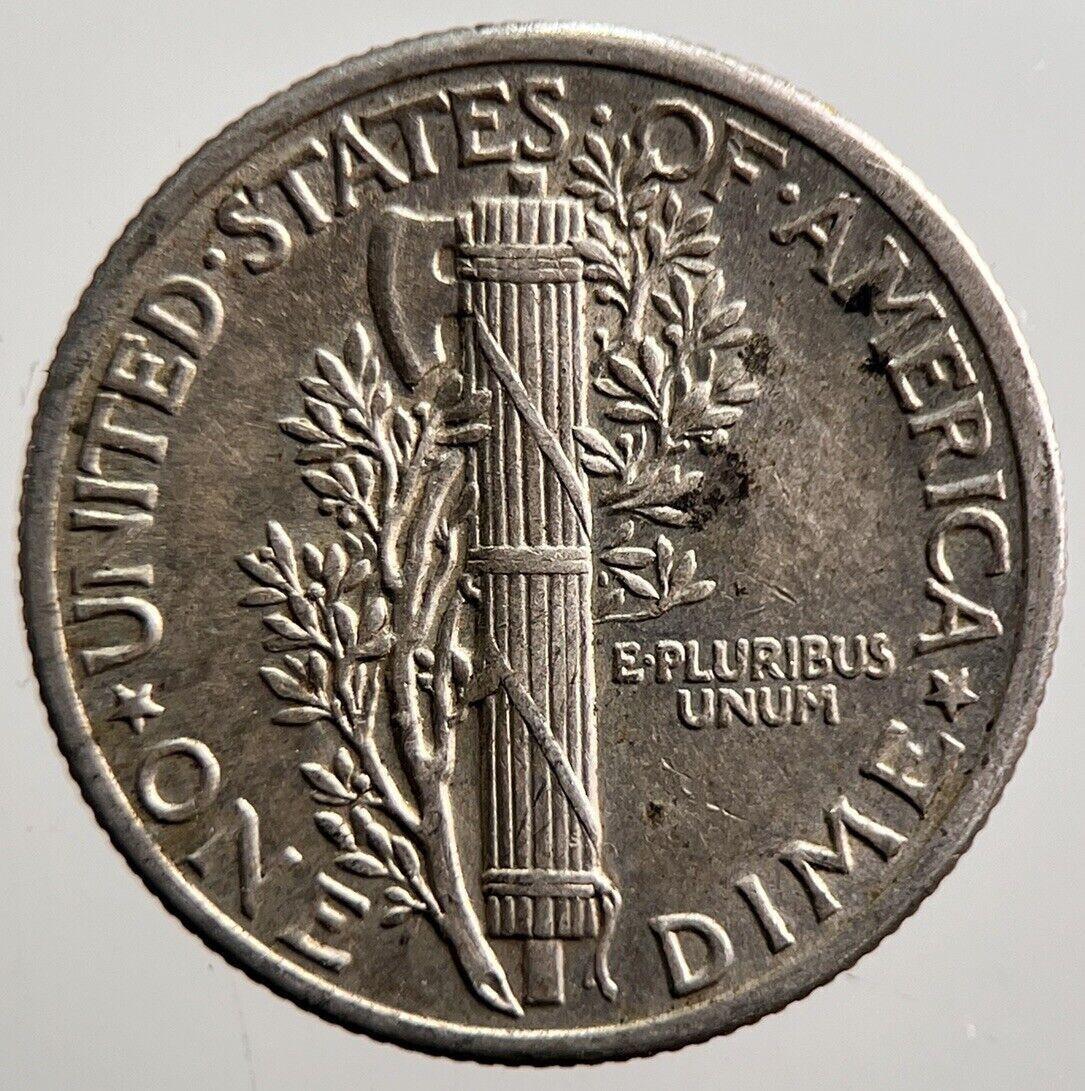 1943 US USA Mercury Dime Silver Coin | Fine Collectable Grade | a3563