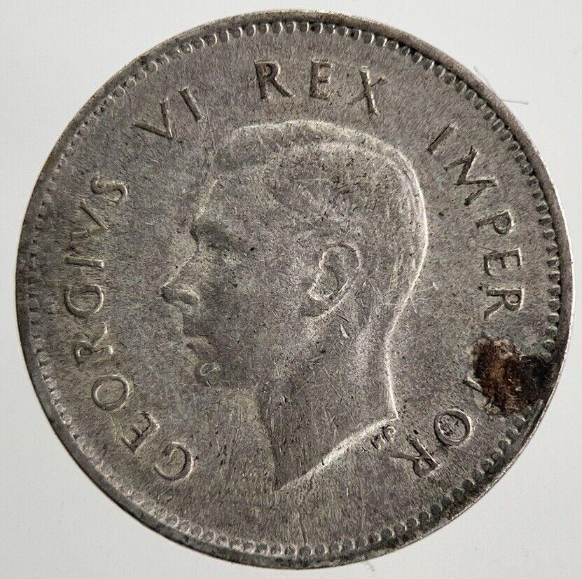 1943 South Africa Threepence Silver Coin | Fine Collectable Grade