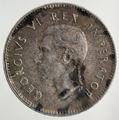 1943 South Africa Threepence Silver Coin | Very High Grade