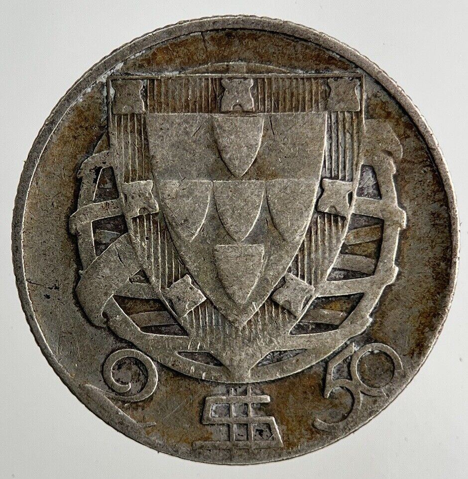 1943 Portugal 2.5 Escudos Silver Coin | Collectable Grade