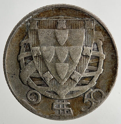 1943 Portugal 2.5 Escudos Silver Coin | Collectable Grade