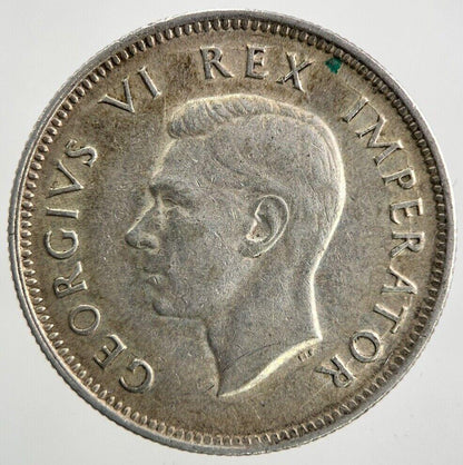 1943 South Africa One Shilling Silver Coin | Very High Grade