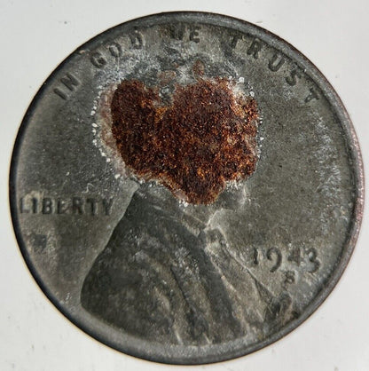 1943 USA US Steel One Cent Coin | Fine Collectable Grade