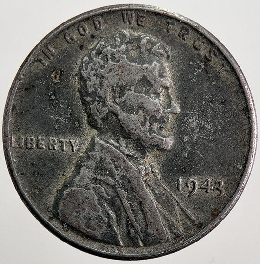 1943 US USA Steel One Cent Coin | Collectable Grade | a5633