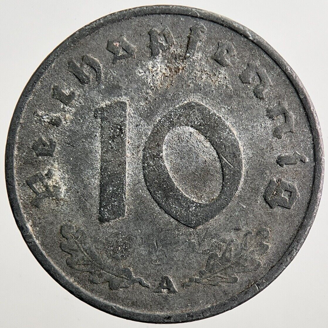 1943-A Germany Nazi 10 Pfennig Coin | Collectable Grade | a2067