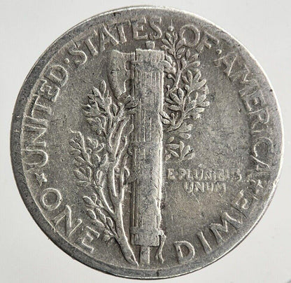 1943 US USA Mercury One Dime Silver Coin | Collectable Grade