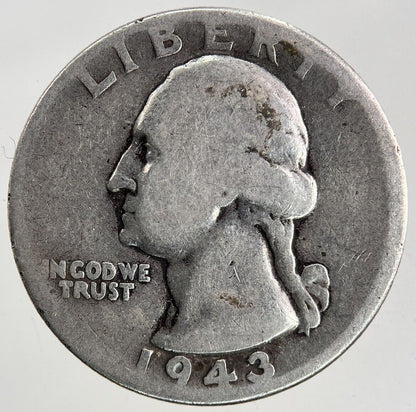 1943 US USA Quarter Dollar Silver Coin | Collectable Grade