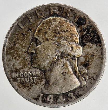 1943 US USA Quarter Dollar Silver Coin | Collectable Grade