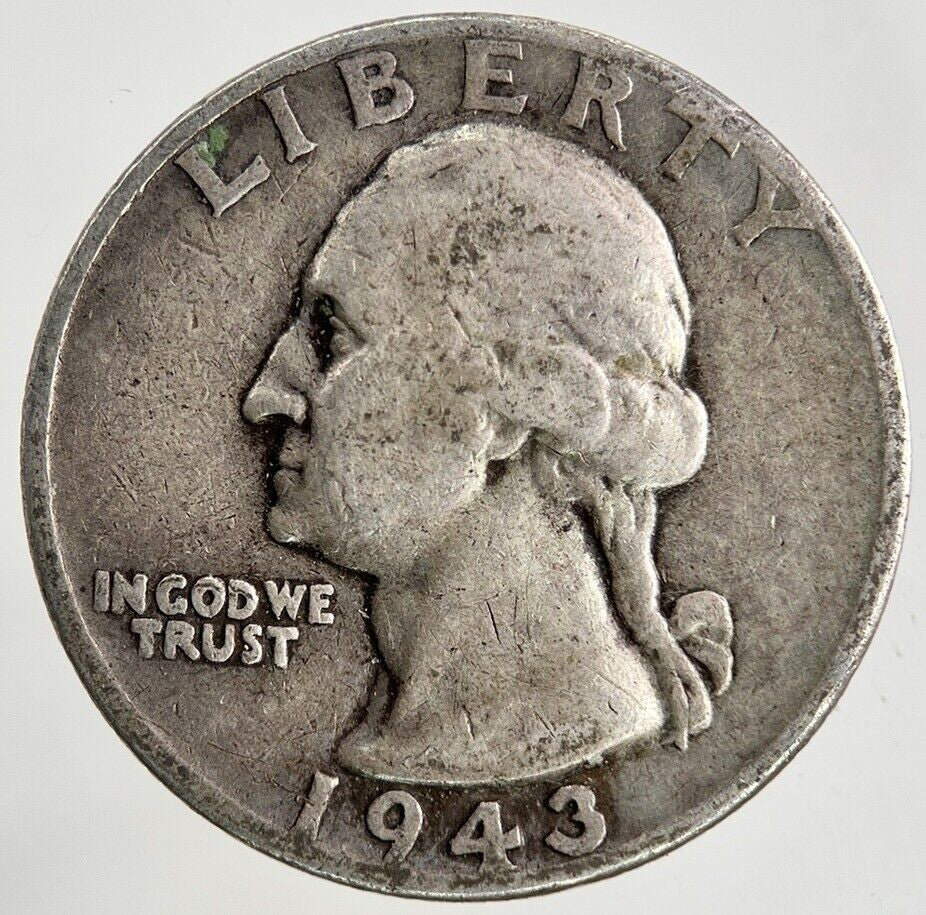 1943 US USA Quarter Dollar Silver Coin | Collectable Grade