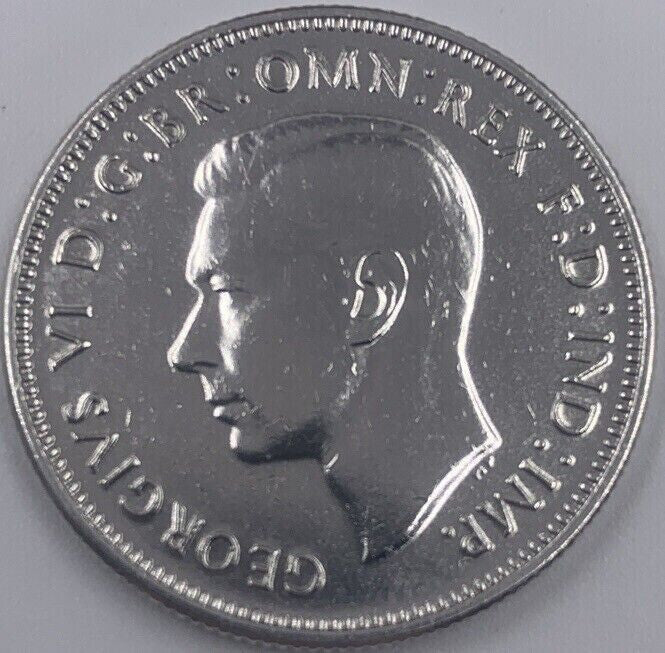 1944 Australia Florin Silver Coin | Fine Collectable Grade | a232
