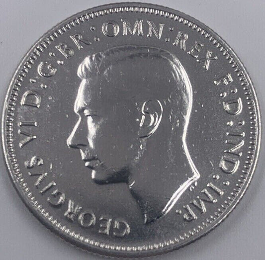 1944 Australia Florin Silver Coin | Fine Collectable Grade | a232