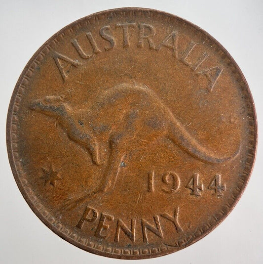 1944 Australia Penny Coin | Fine Collectable Grade | a7153