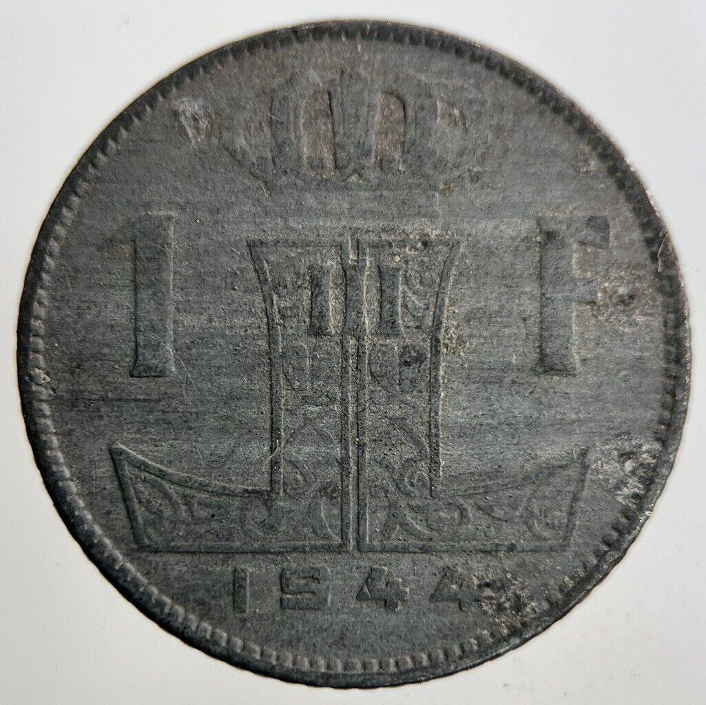 1944 Belgium 1 Franc Coin | Fine Collectable Grade