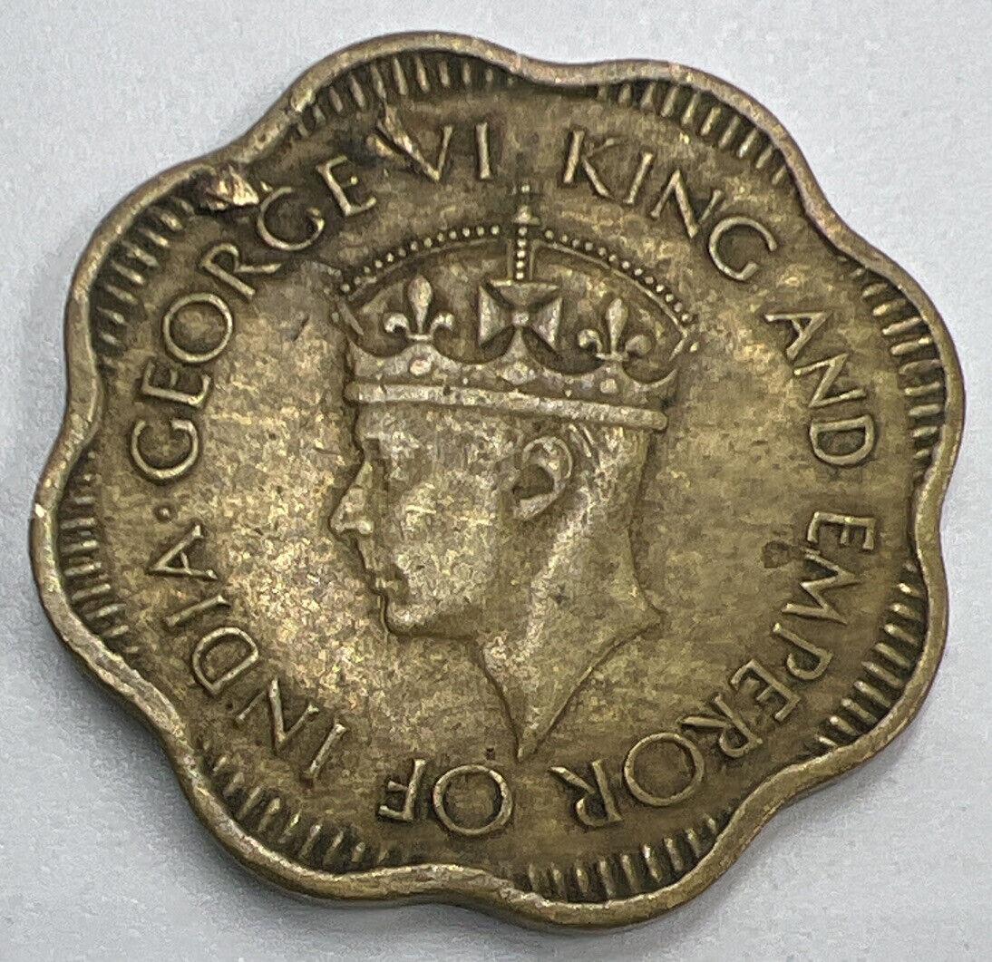 1944 Ceylon 10 Cents Coin | Fine Collectable Grade | a1306