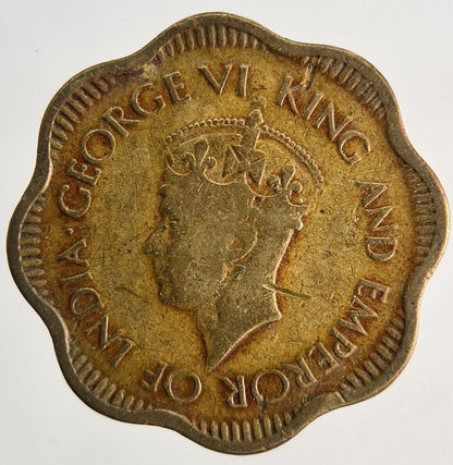 1944 Ceylon 10 Cents Coin | Fine Collectable Grade