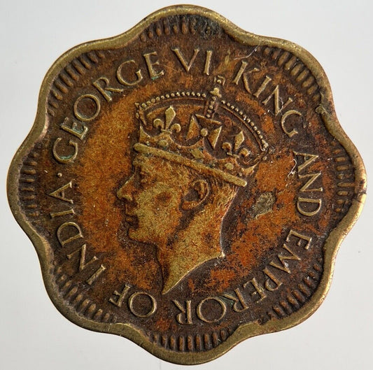 1944 Ceylon 10 Cents Coin | Fine Collectable Grade