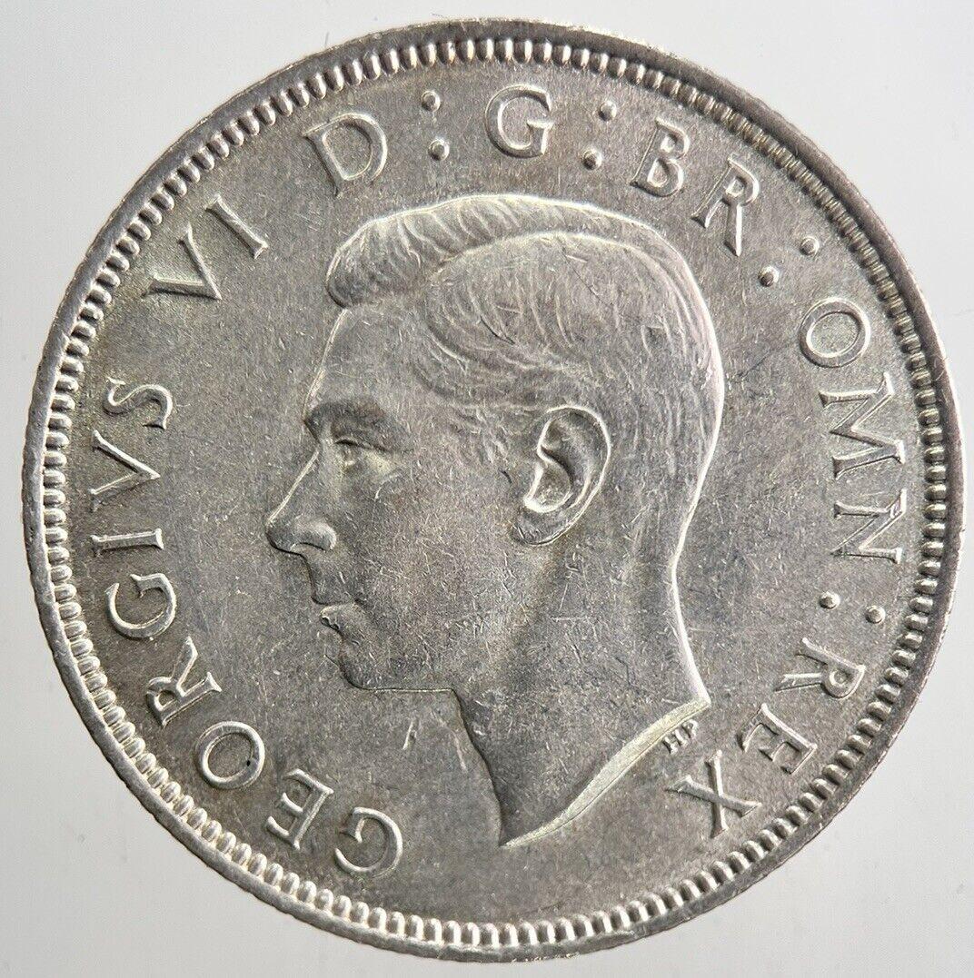1944 George VI Florin Silver Coin | Very Fine Grade | a5487