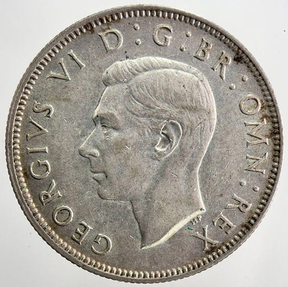 1944 George VI Florin Silver Coin | Very High Grade | a5263