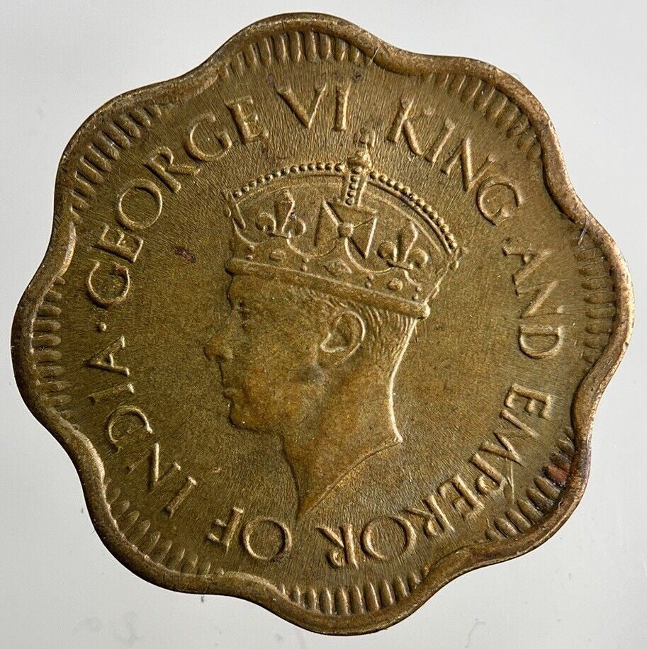 1944 Ceylon 10 Cents Coin | Very High Grade