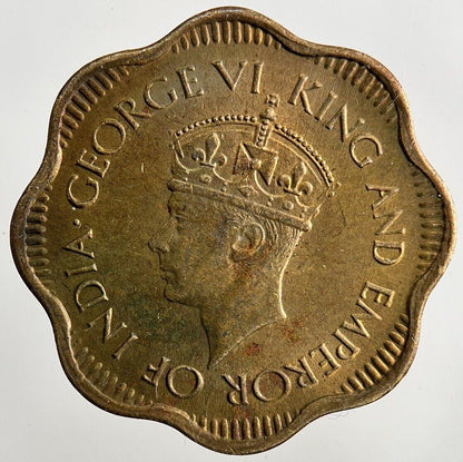 1944 Ceylon 10 Cents Coin | Very High Grade