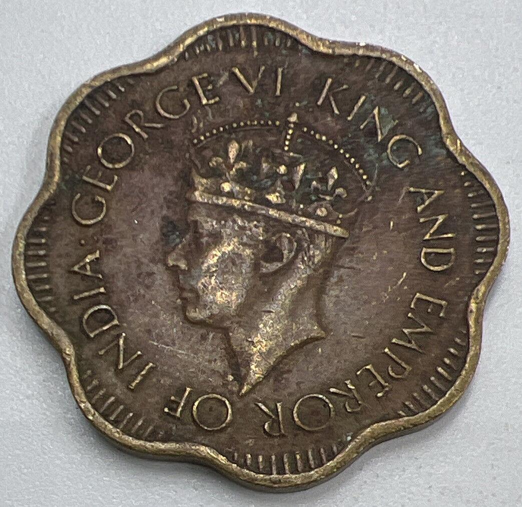 1944 Ceylon 10 Cents Coin | Fine Collectable Grade | a1307