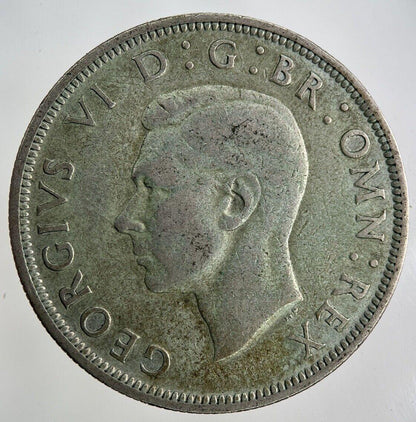 1944 George VI Half-Crown Silver Coin | Fine Collectable Grade