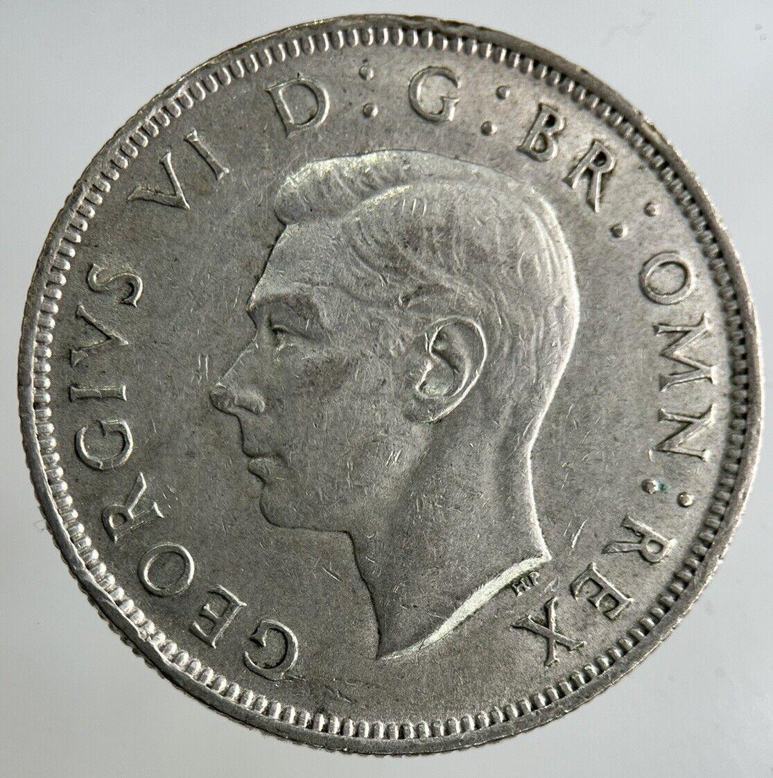 1944 George VI Florin Silver Coin | Very High Grade