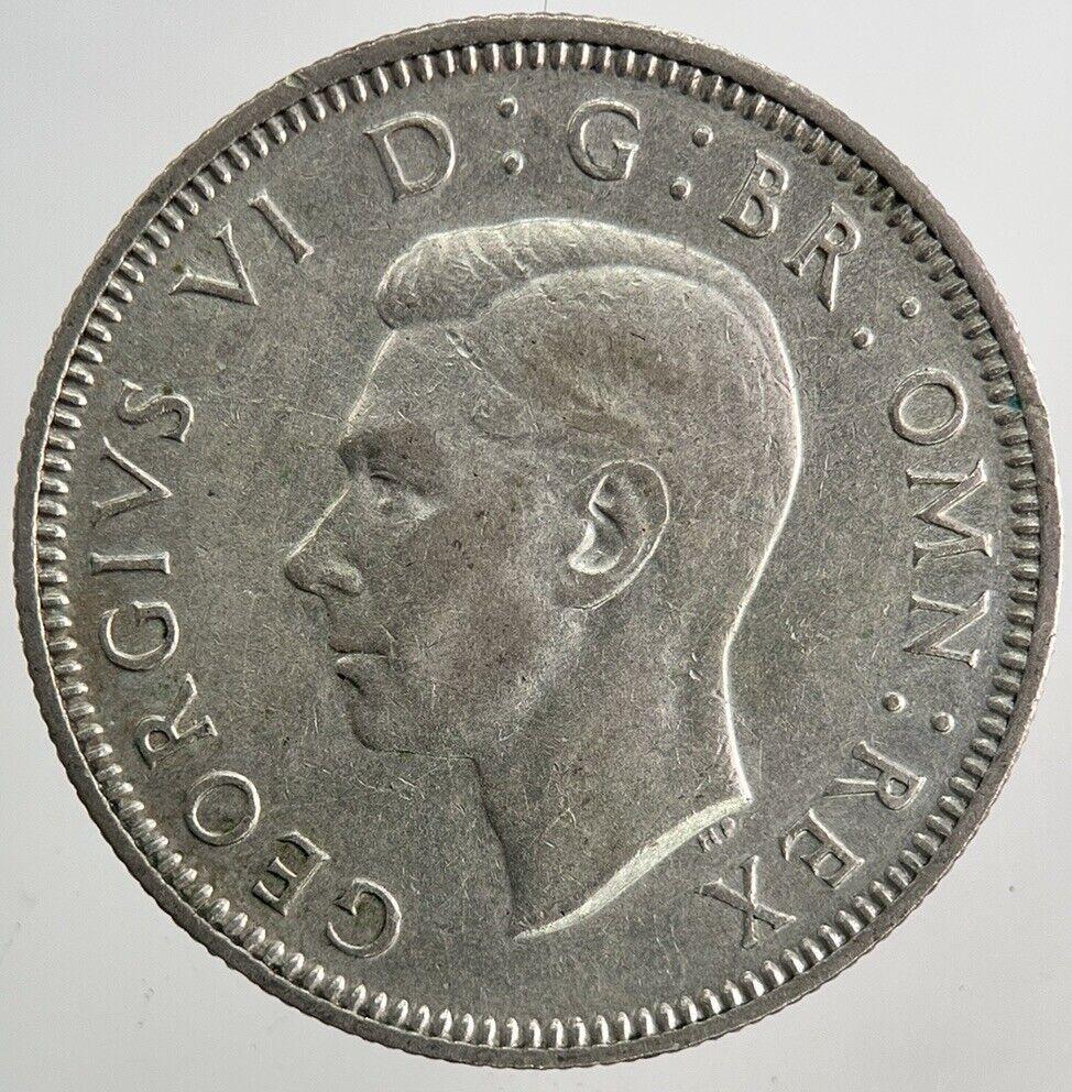 1944 George VI Shilling Silver Coin | Very High Grade