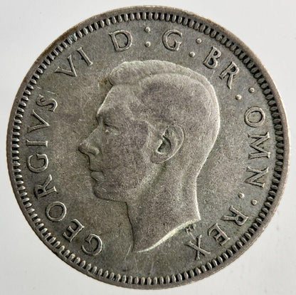 1944 George VI One Shilling Silver Coin | Fine Collectable Grade