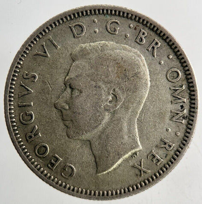 1944 George VI One Shilling Silver Coin | Fine Collectable Grade