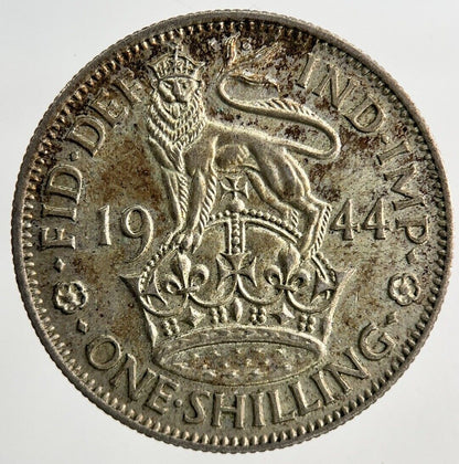 1944 George VI Shilling Silver Coin | Very High Grade
