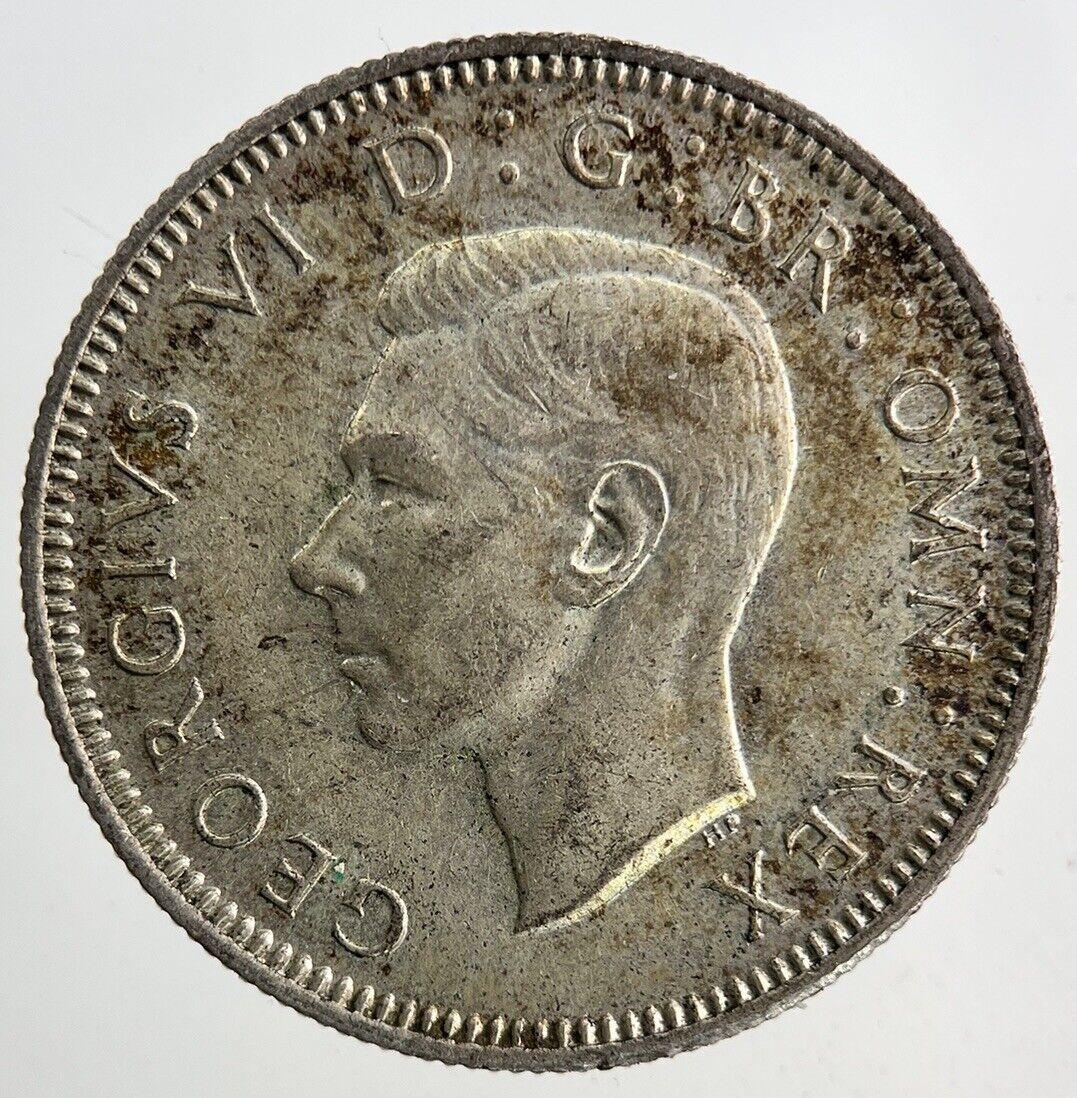 1944 George VI Shilling Silver Coin | Very High Grade
