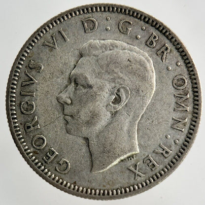 1944 George VI Shilling Silver Coin | Fine Collectable Grade