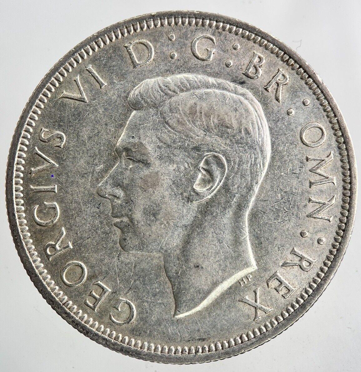 1944 George VI Half-Crown Silver Coin | Very High Grade