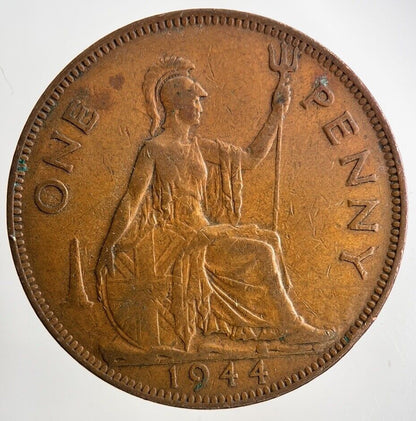 1944 George VI One Penny Coin | Collectable Grade