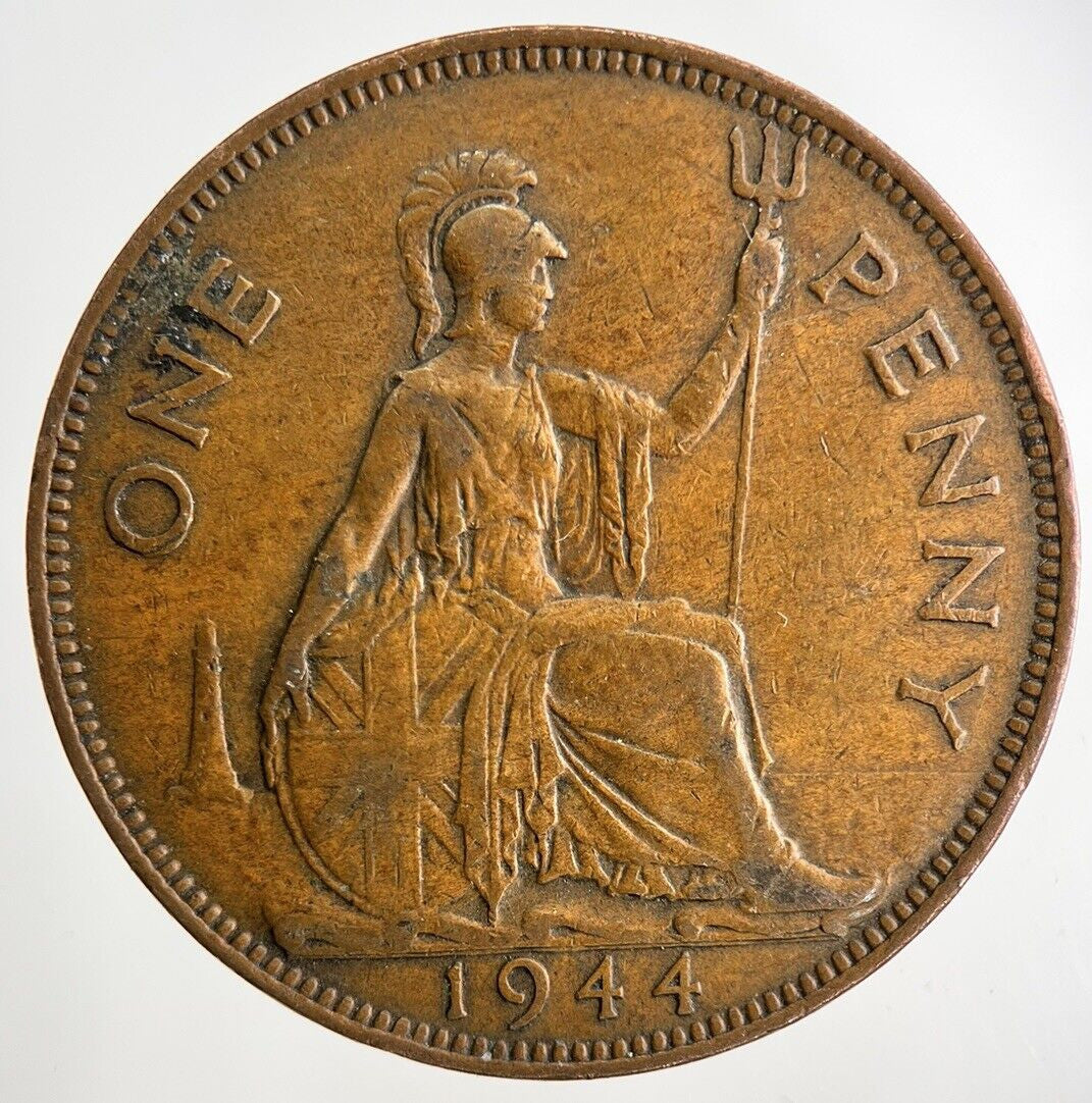 1944 George VI One Penny Coin | Fine Collectable Grade