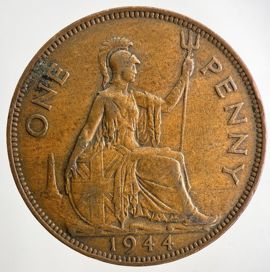 1944 George VI One Penny Coin | Fine Collectable Grade