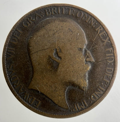 1902 Edward VII Half-Penny Coin | Collectable Grade