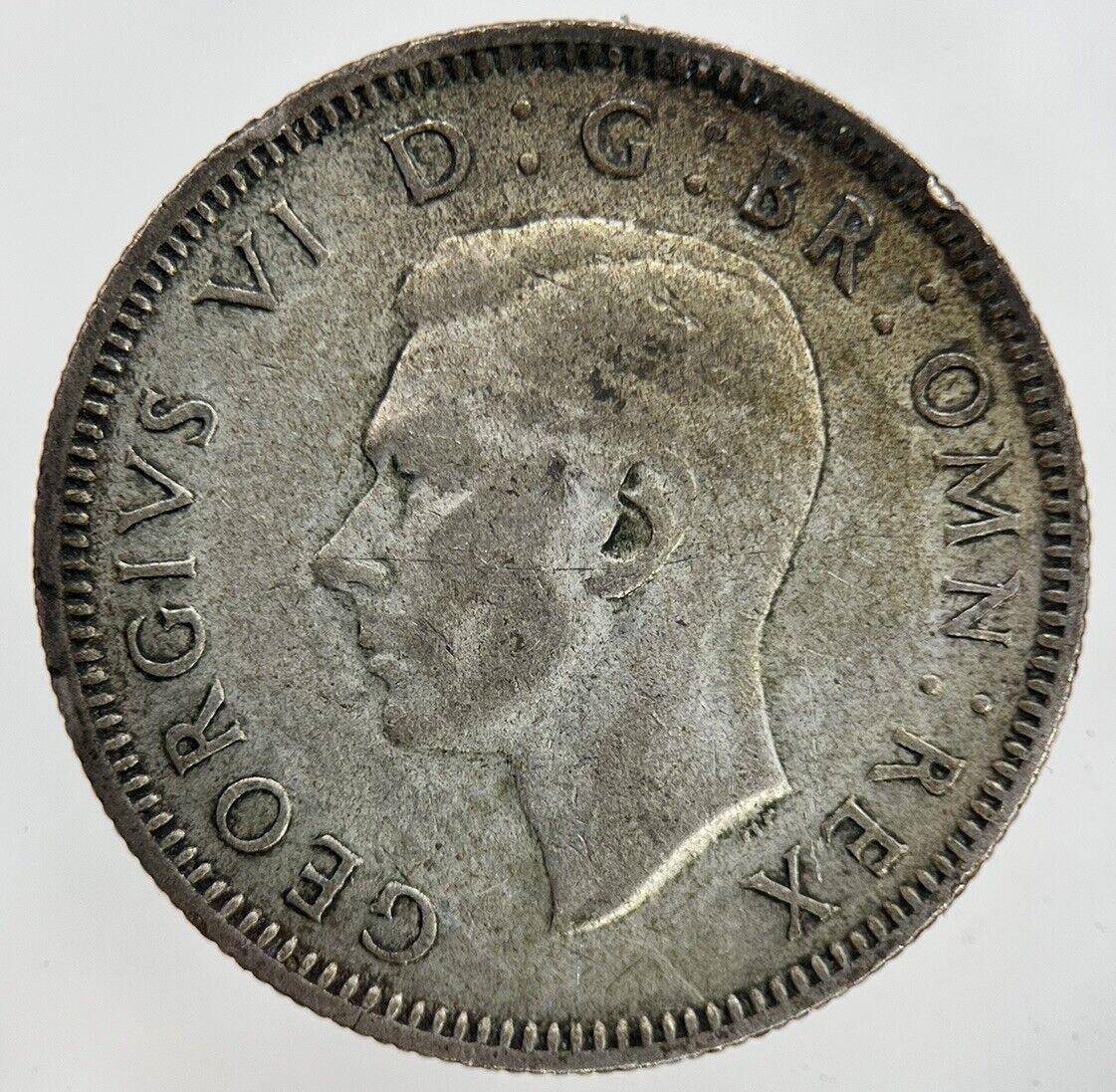 1944 George VI Shilling Silver Coin | Fine Collectable Grade