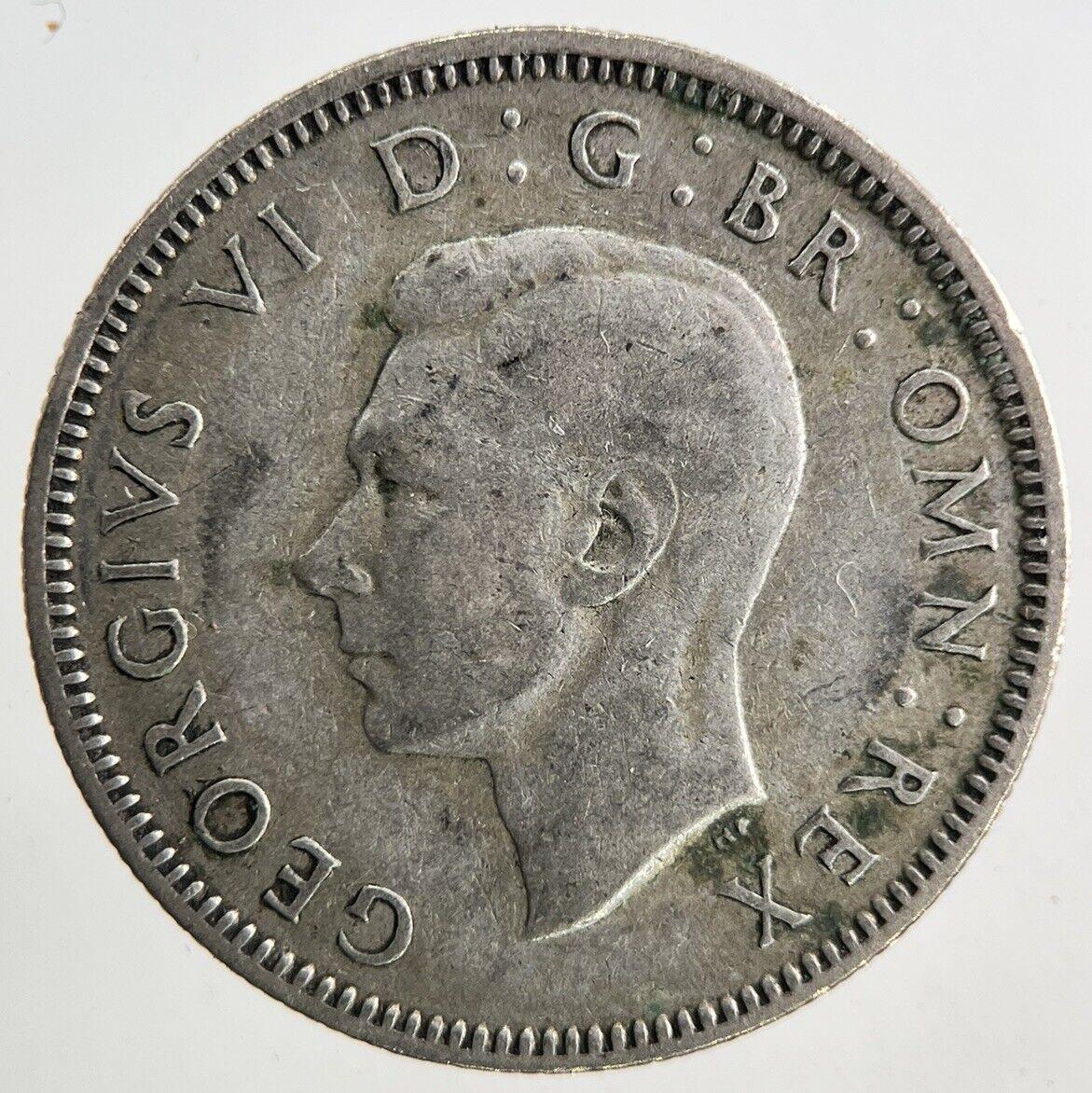 1944 George VI One Shilling Silver Coin | Fine Collectable Grade