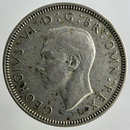1944 George VI Shilling Silver Coin | Fine Collectable Grade
