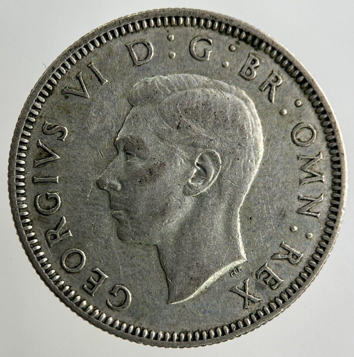 1944 George VI Shilling Silver Coin | Fine Collectable Grade