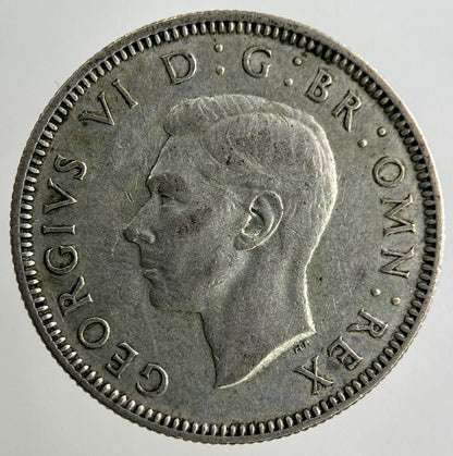 1944 George VI Shilling Silver Coin | Fine Collectable Grade