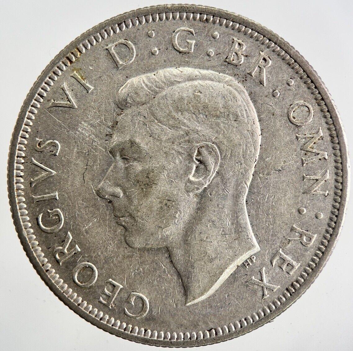 1944 George VI Half-Crown Silver Coin | Very High Grade
