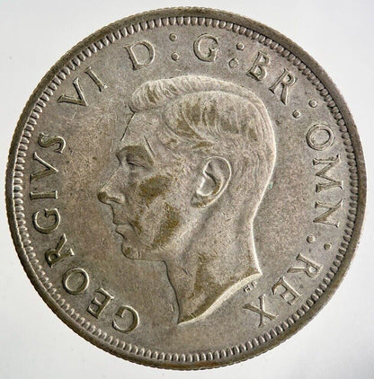 1944 George VI Half-Crown Silver Coin | Very High Grade